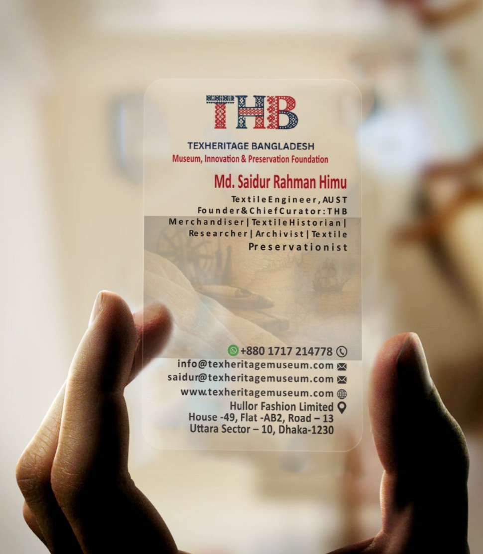 Visiting Card of Founder